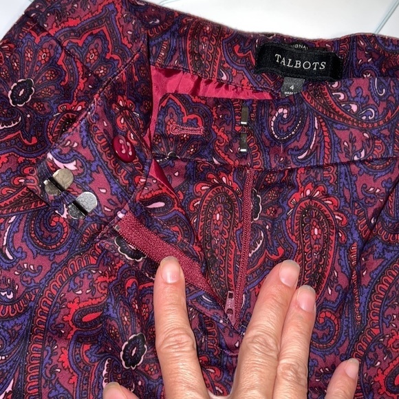 𝅺WOMENS Talbots size 4 pants - Picture 7 of 7